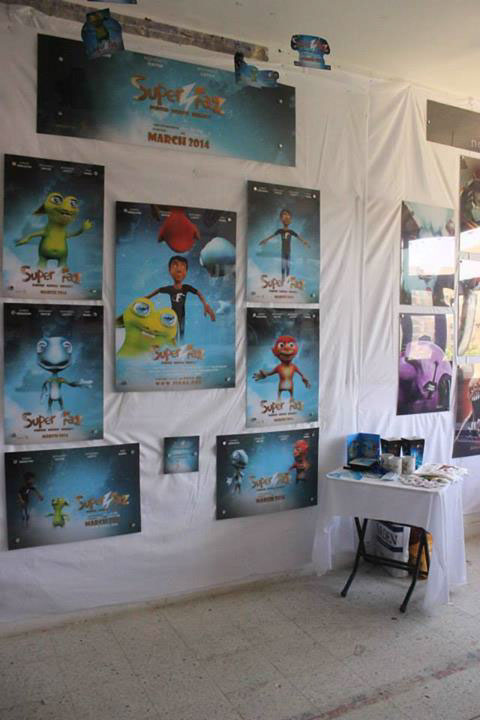 amr nabil super faz egypt graduate project ADA mostafa kamal cartoon movie posters 3D Character faz super