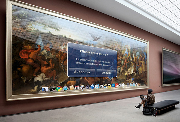 museum  art photo apple iPad ipod leo caillard game louvre