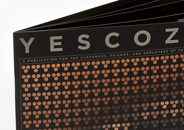 literature YESCO identity publication oversize lighting signs