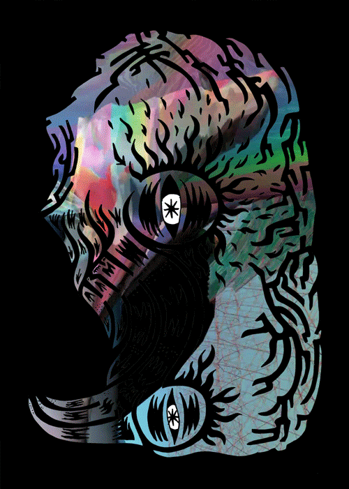 glith drawings monsters creatures tumblr gif art