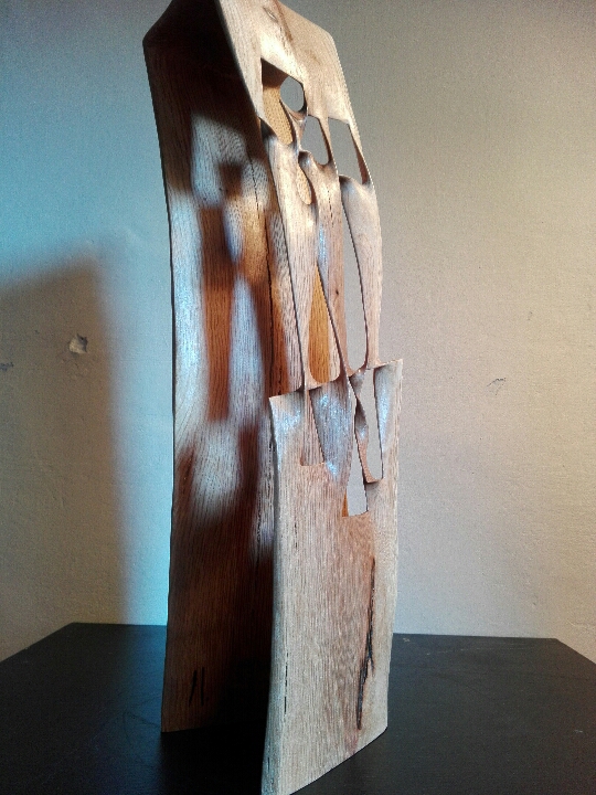 Woodcraft sculpture wood cherry wood