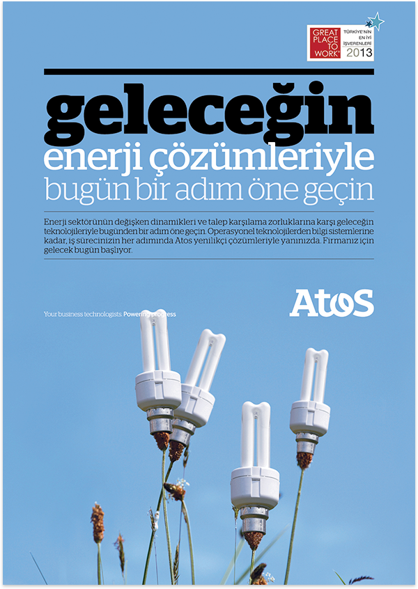 Atos Booklet Corporate Identity poster