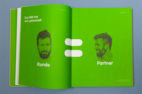 annual report Energie Steiermark information design infographic corporate publishing