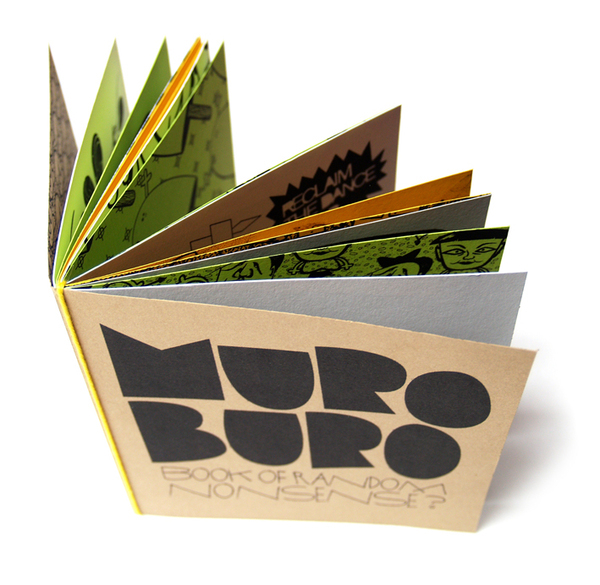 Muro Buro book of random nonsense? Branding Newcastle Graphic design. paul robson