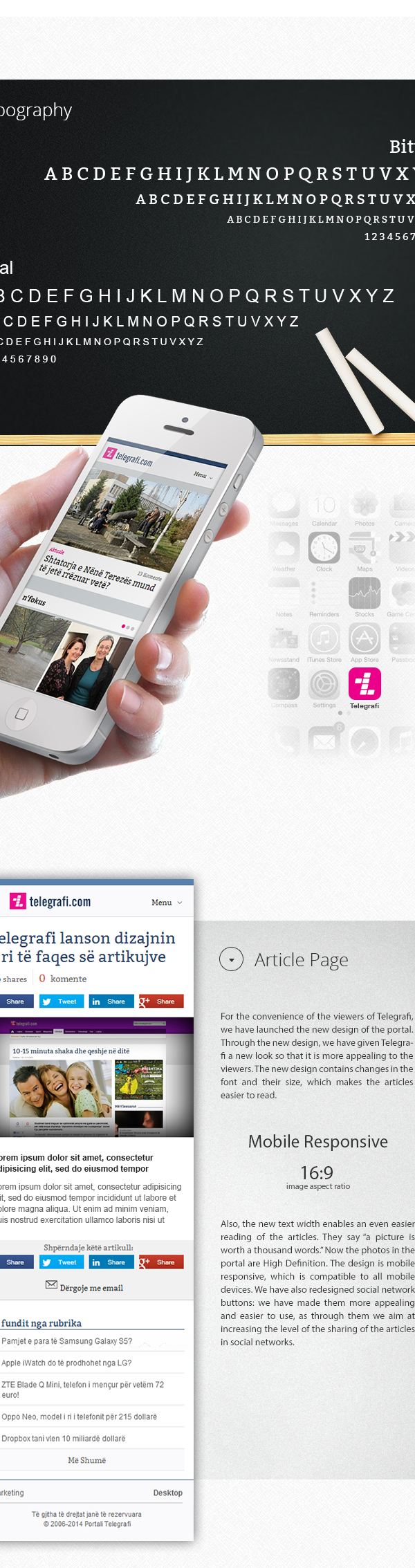 mobile view design user interface Responsive