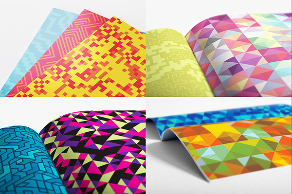 Abstract Geometric Backgrounds v.2