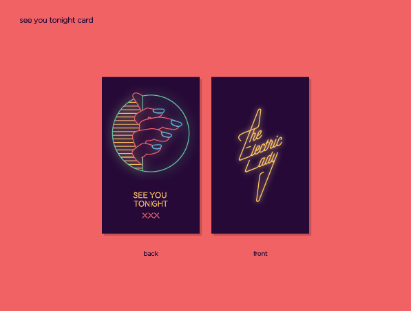 The Electric Lady / Party Branding