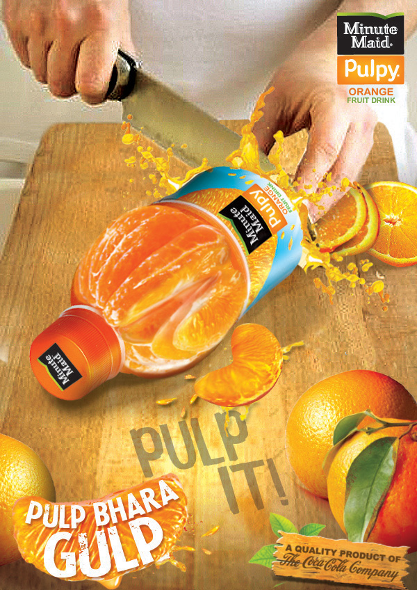 Minute Maid Pulpy orange Orange Juice MMPO orange pulp Coca-Cola coke