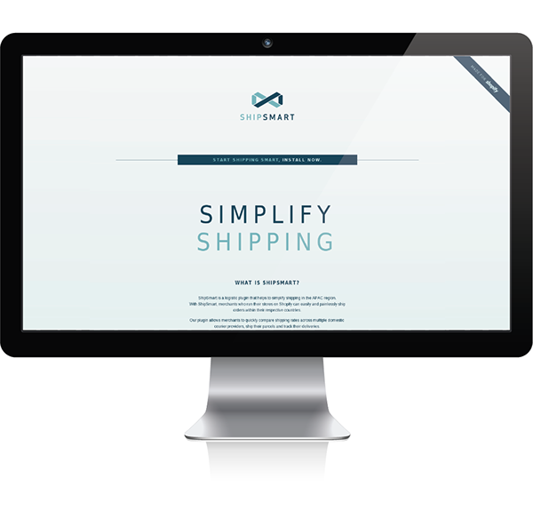 shipping Shopify Theme HTML html5 css3 minimalistic design Web Layout
