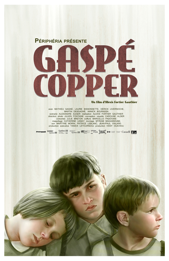 poster movie copper gaspe  alexis fortier-gauthier short film