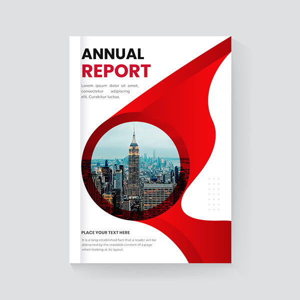 Business brochure cover & annual reports templates