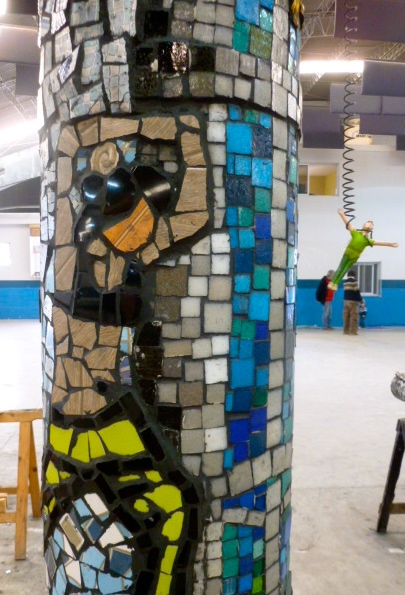 Community Art public art mosaic argentina Berezatagui arte público