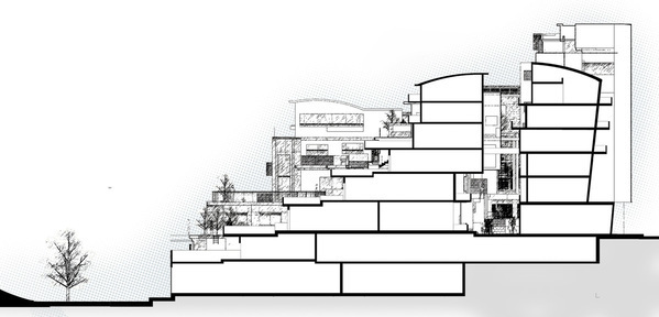 mass housing project buildings architect art