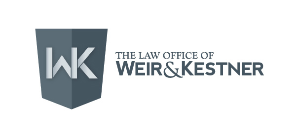wk  monogram  shield  logo  law office stationary