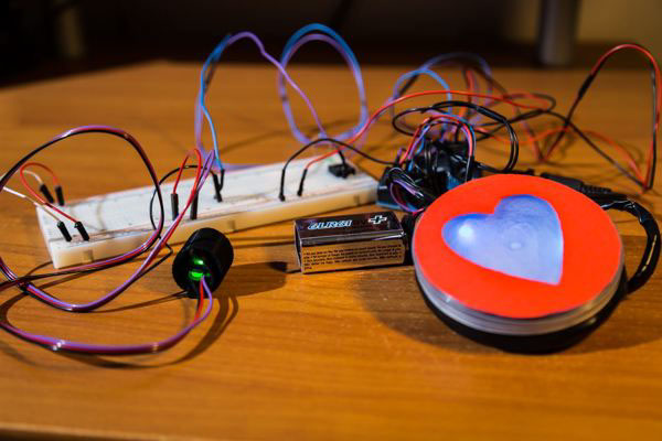 Arduino pulsesensor emotions Wearable