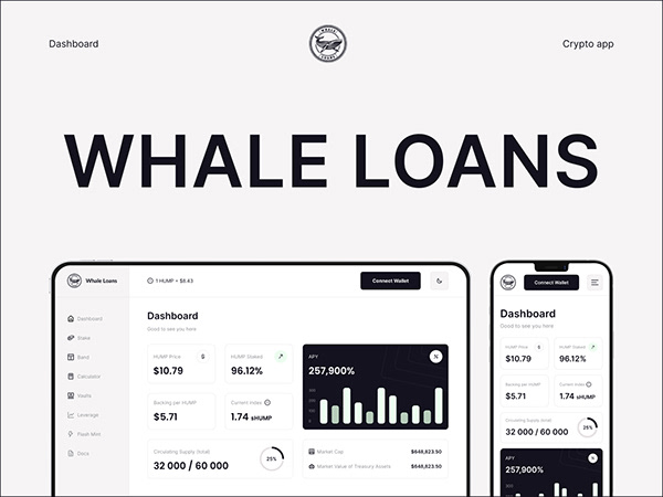 Whale Loans - crypto financial tool