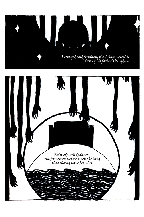 Graphic Novel run narrative characters fantasy series Prologue story comic