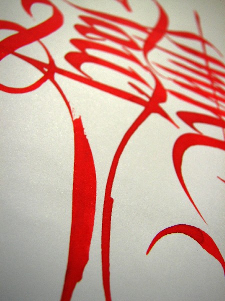 calligraffiti lettering tag kaligrafia ink paper pen tattoo