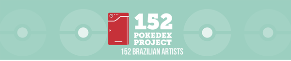 digital paiting Pokemon PokeCollab 152 Pokedex Project POKEDEXBR