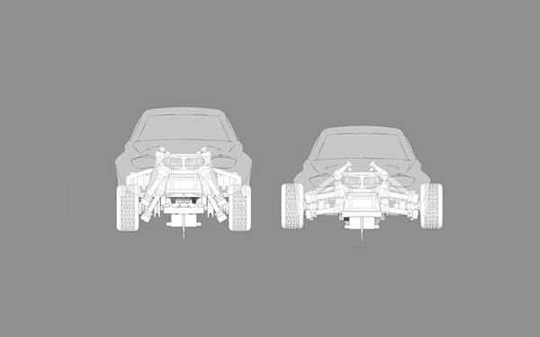 Trio scx Scalextric slot toy car 4x4 rally smart materials dakar