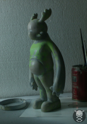 toys arttoys resin toys characterdesign welkid pandeer IAT Sculpt