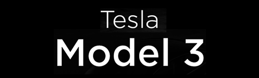 Low Poly car tesla official Model 3 blender Render sketchfab