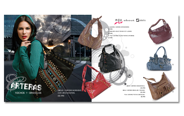 print catalog accesories shoes handbags