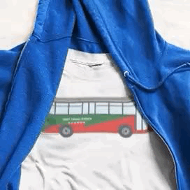 simpang renggam tshirt minimal bus johor local hype Hipster minimalist modern