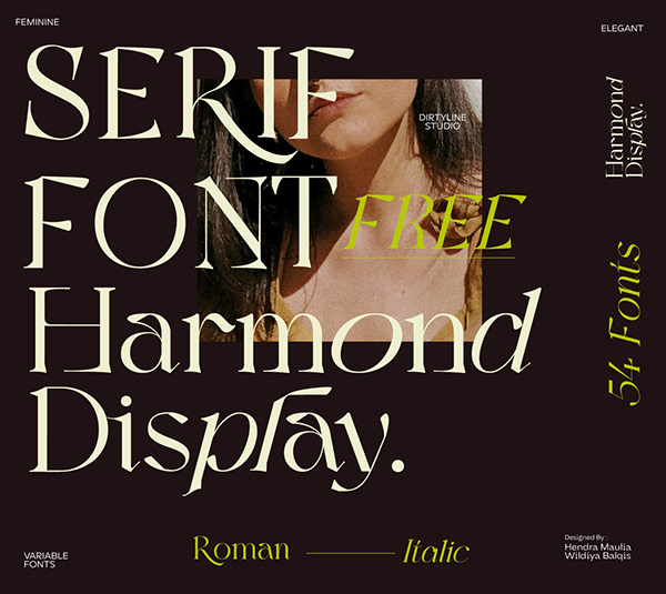 Harmond Serif - Free Font