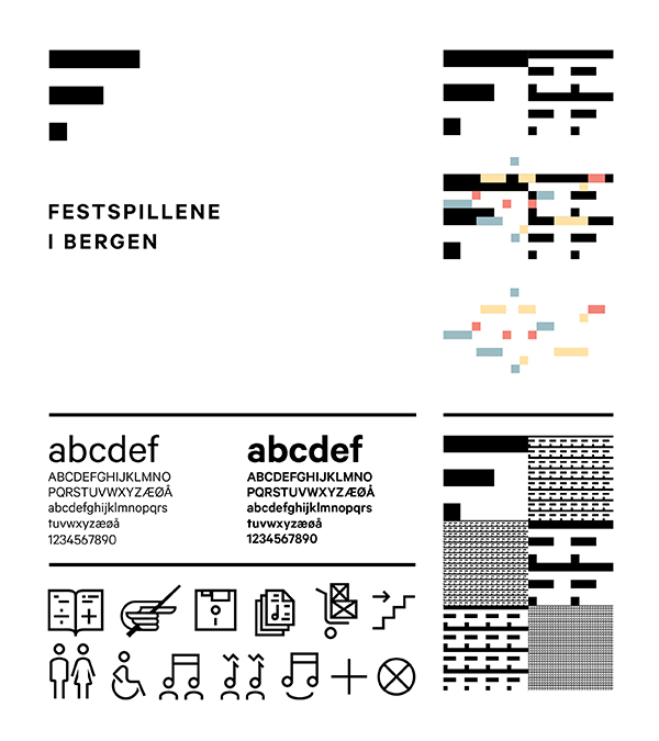 FiB Festspillene anti Bergen norway festival Bergen International Festival logo Patterns Cannes lions GRAND PRIX design