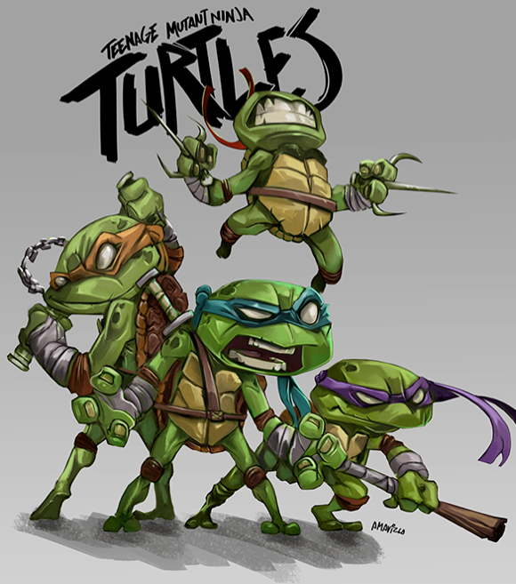 Ninja Turtles Pin Up Posts 3834824 On