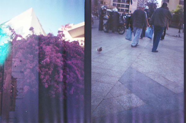 Analogue holga 35mm 120mm Lomography athens Athina street photography
