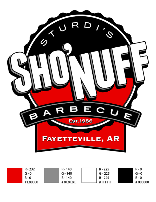Sturdi's Sho'Nuff Barbecue Branding on Behance