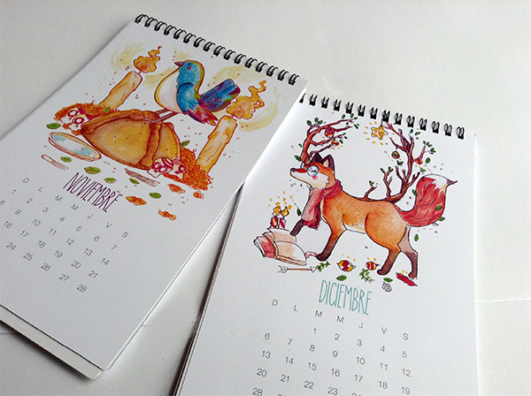 calendario calendar ilustracion art