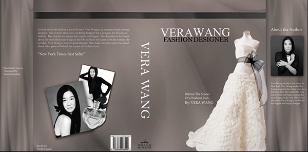 Vera Wang Book Cover Design on Behance
