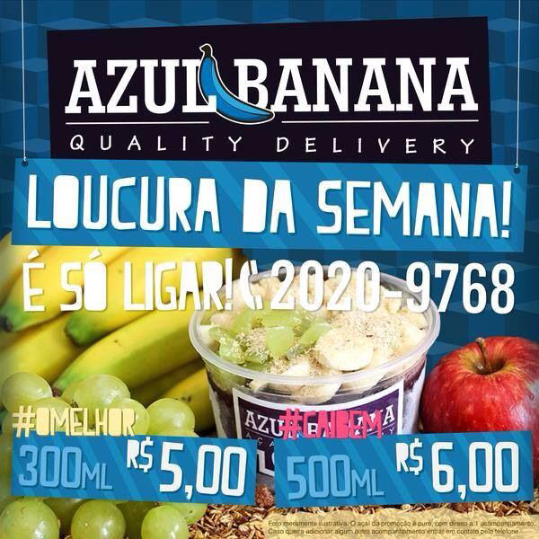 acai banana frutas ice cream