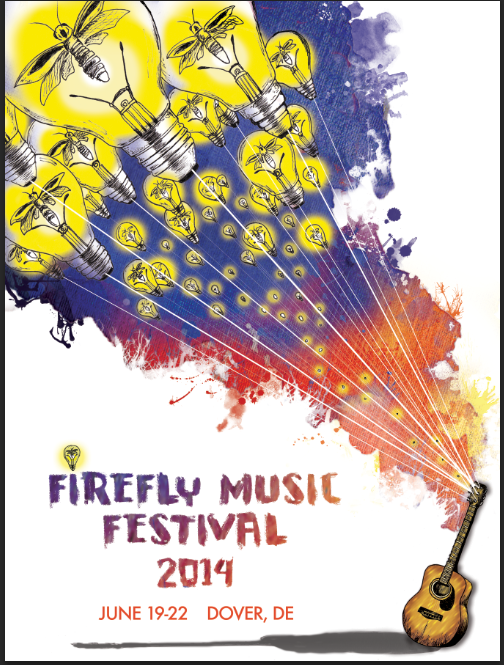 firefly poster festival fireflies