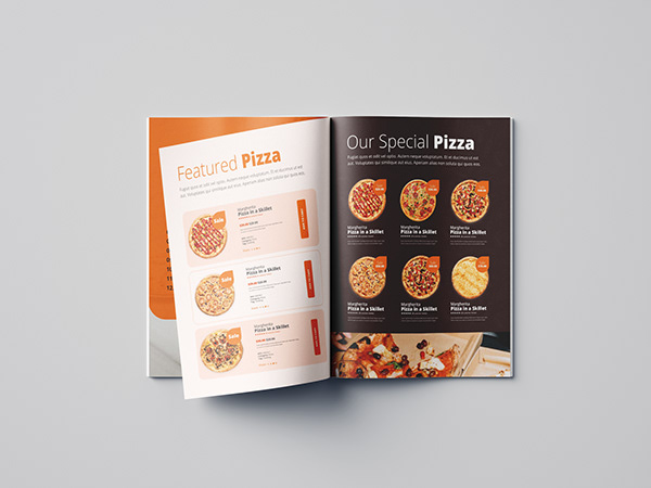 Restaurant pizza Brochure | American Food, Food Menu