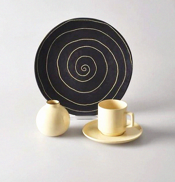 ceramic plate handmade design art craft tableware