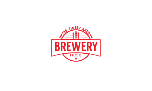 beer brewery drink badge Label logo Icon