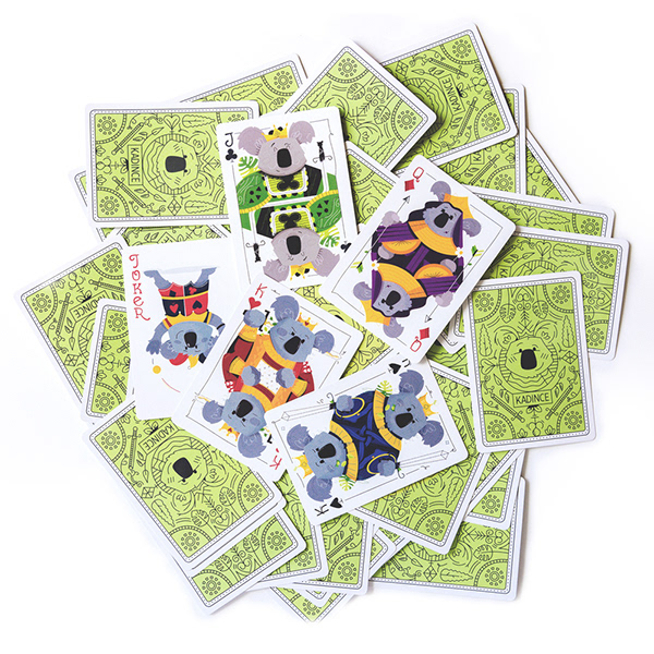 Koala Royals: An Illustrated Deck of Playing Cards