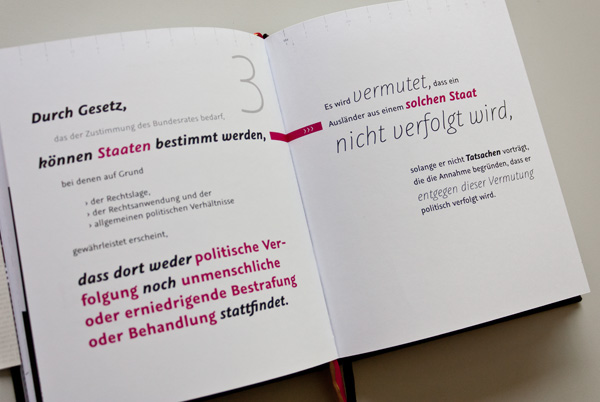 book print Grundgesetz legal rights Grundrechte art abs Hanke HTW
