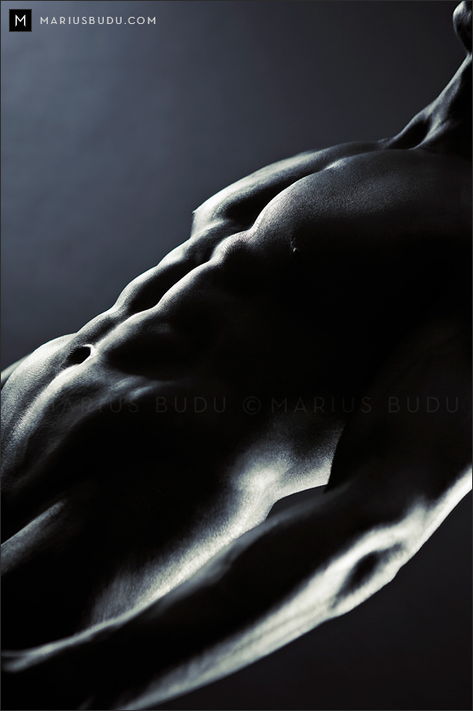 Marius Budu  fine art nude photography art photography Darkness Rising  Anders Landau male figure nude