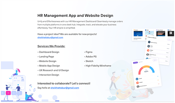 HR Management App and Website Ui/Ux Design
