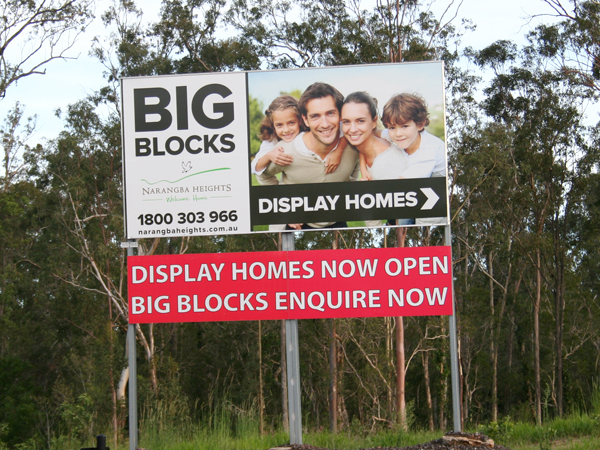 property real estate Signage lot sign banner mesh bill board big blocks