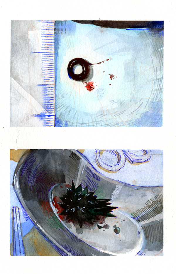 ILLUSTRATION  concepts watercolor painting   series