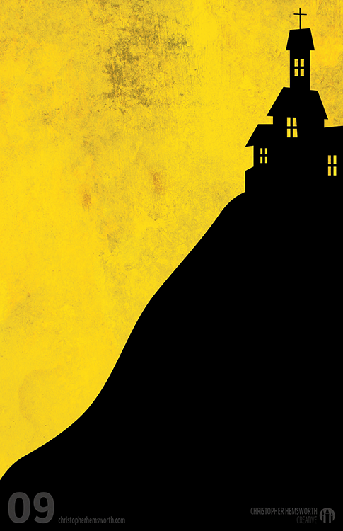 Hallowe En Minimalist Poster Series On Behance