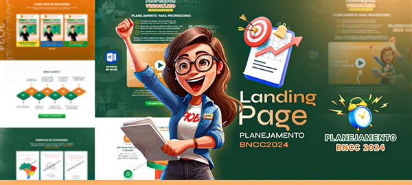 Landing Page BNCC - Plano de aulas professores escola