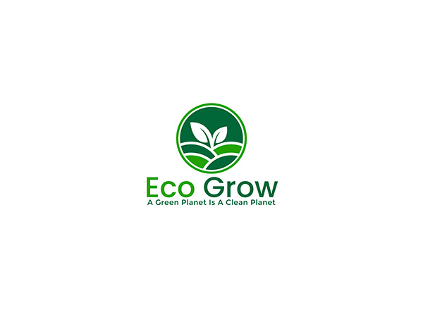 Eco Grow Logo Design | Eco Logo | Eco Green | Eco Farm