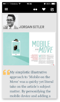 signature Responsive Design Digital Magazine mobile tablet desktop